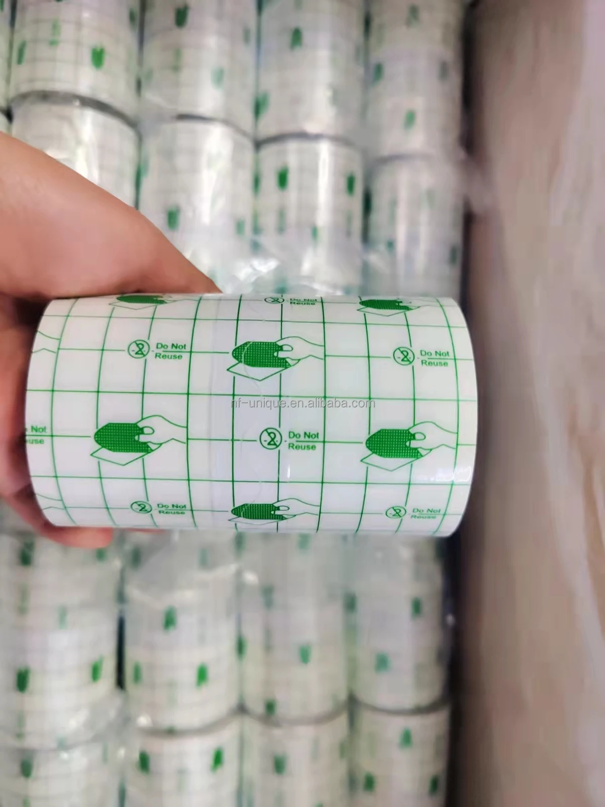 PU Film Wound Care Dressing For Tattoo Protection Anti-Sensitive Adhesive Transparent Waterproof Medical Dressing Roll