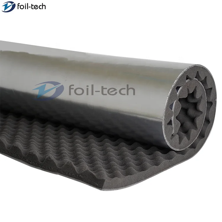Factory Directly Supply Noise Barrier Products Acoustic Pipe Lagging Foam Materials