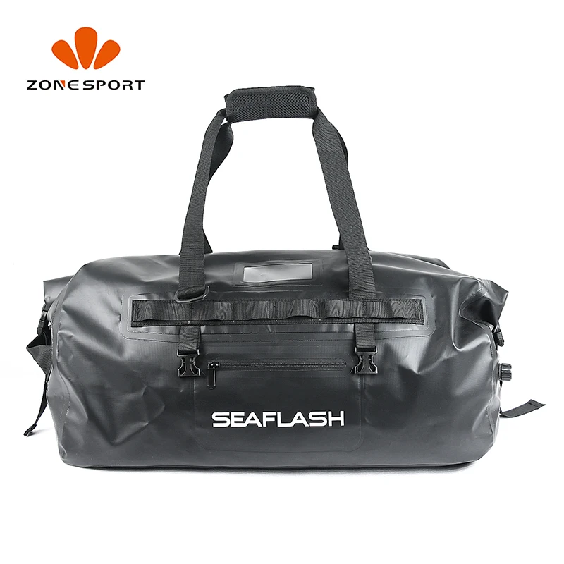Waterproof Duffle Bag Welded Material Durable Handle Dry Bag for Motorcycle Boating Fishing Kayaking Paddle boarding Bag
