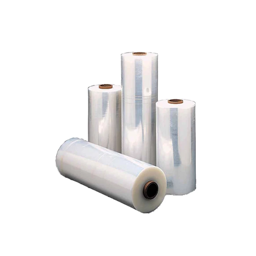 Factory Pallet Polyolefin Ldpe Cast Hand Stretch Film Roll Wrapping / Pe Winding Protective Film