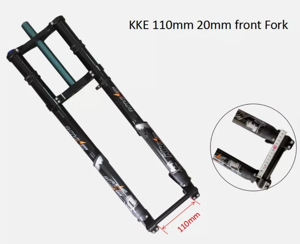 Hot selling KKE mtb front fork front suspension fork for mountain bike 110mm 150mm size