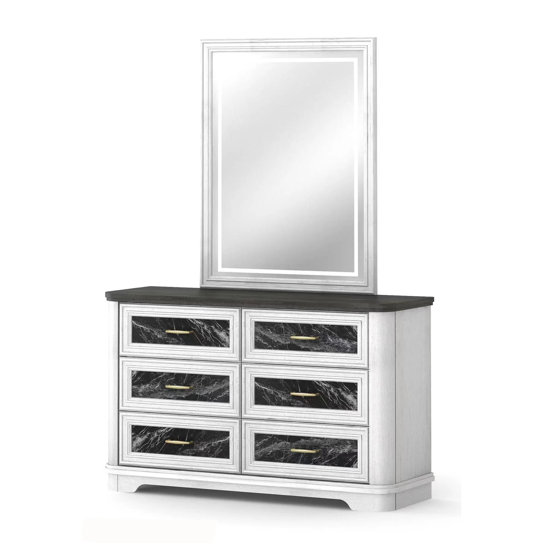 Modern Space-saving Home Office Versatile 3 Layer Display Storage Rack MDF Wooden Book Shelf Bookcase