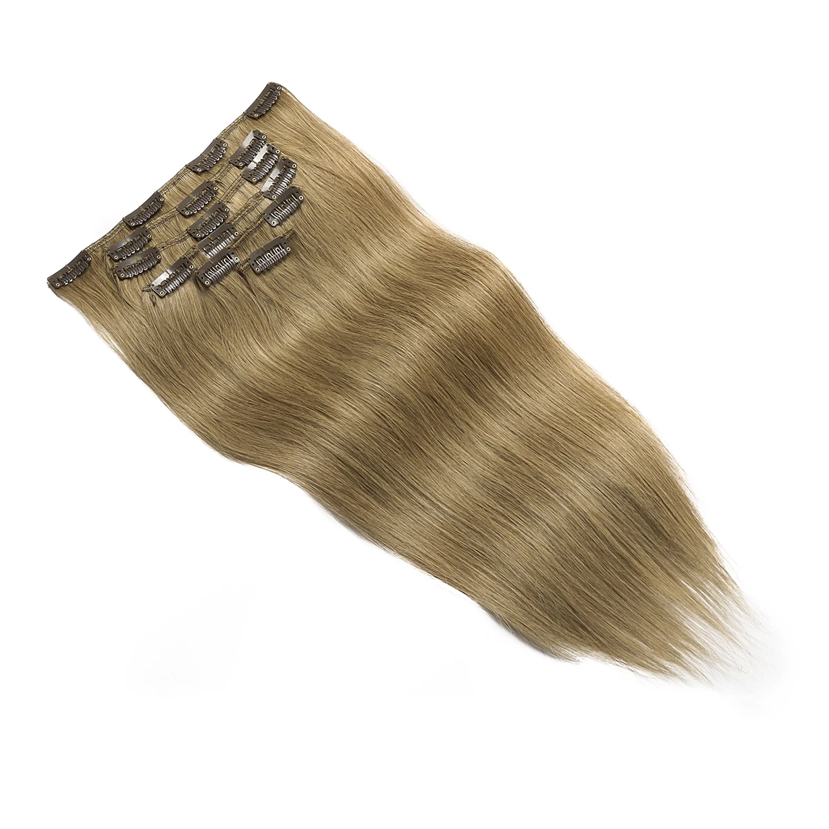 Clip In Hair Extensions Full Head Russian Hair Wholesale 100% Human Hair Extensions Clip In