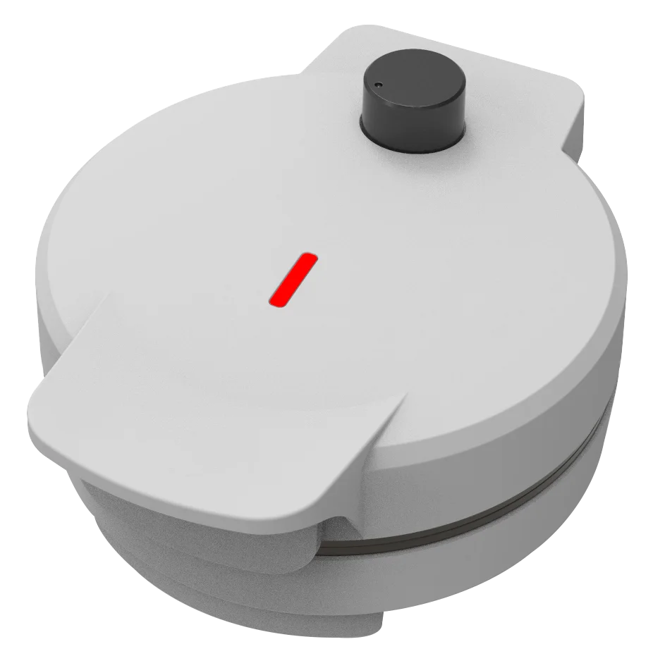 Waffle Maker Machine Mini Waffle Iron With Touch Handle, Non-stick Coating Cooking Plate Recipe For Individual Waffles