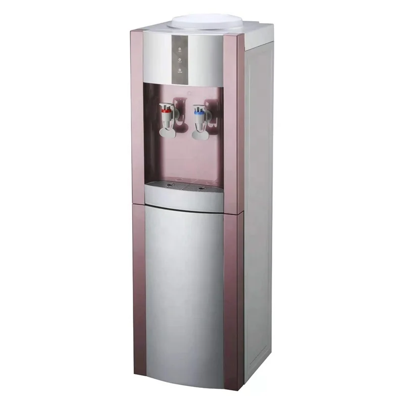 Electric Hot Cold Low MOQ Factory China Automatic Tank  Water Dispenser With storage cabinet refrigerator