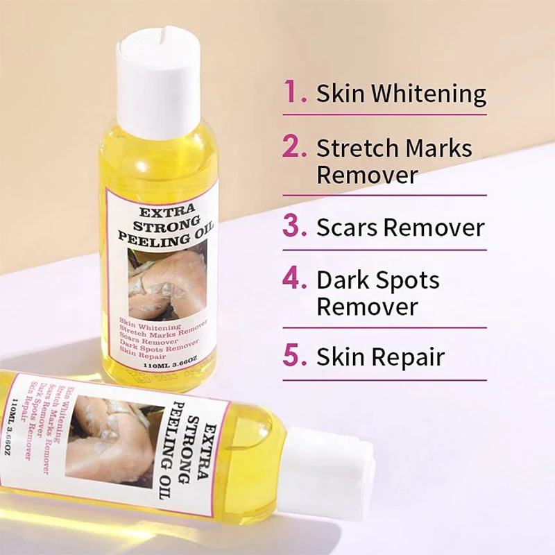 Top selling whitening skin peeling lotion skin lightening knuckle dark spot removal orange peeling lotion
