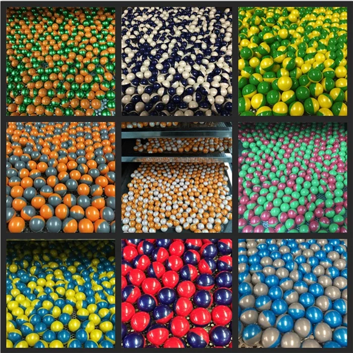 Cheap oil fill training grade paintball balls