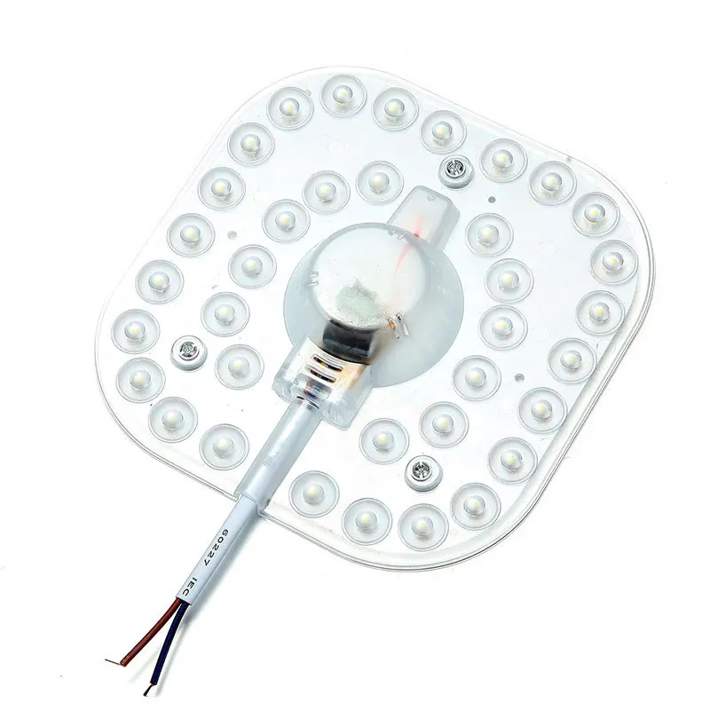 integrated radar sensor dimmable driver round lens magnetic ceiling light led module source