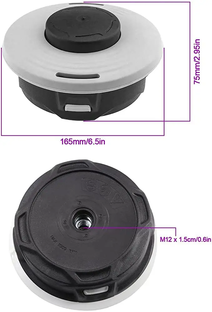 Autocut 46-2 fits STILH String Grass Trimmer Brush Cutter Trimmer Head Spool Replacement Plastics and Nylon Accessories