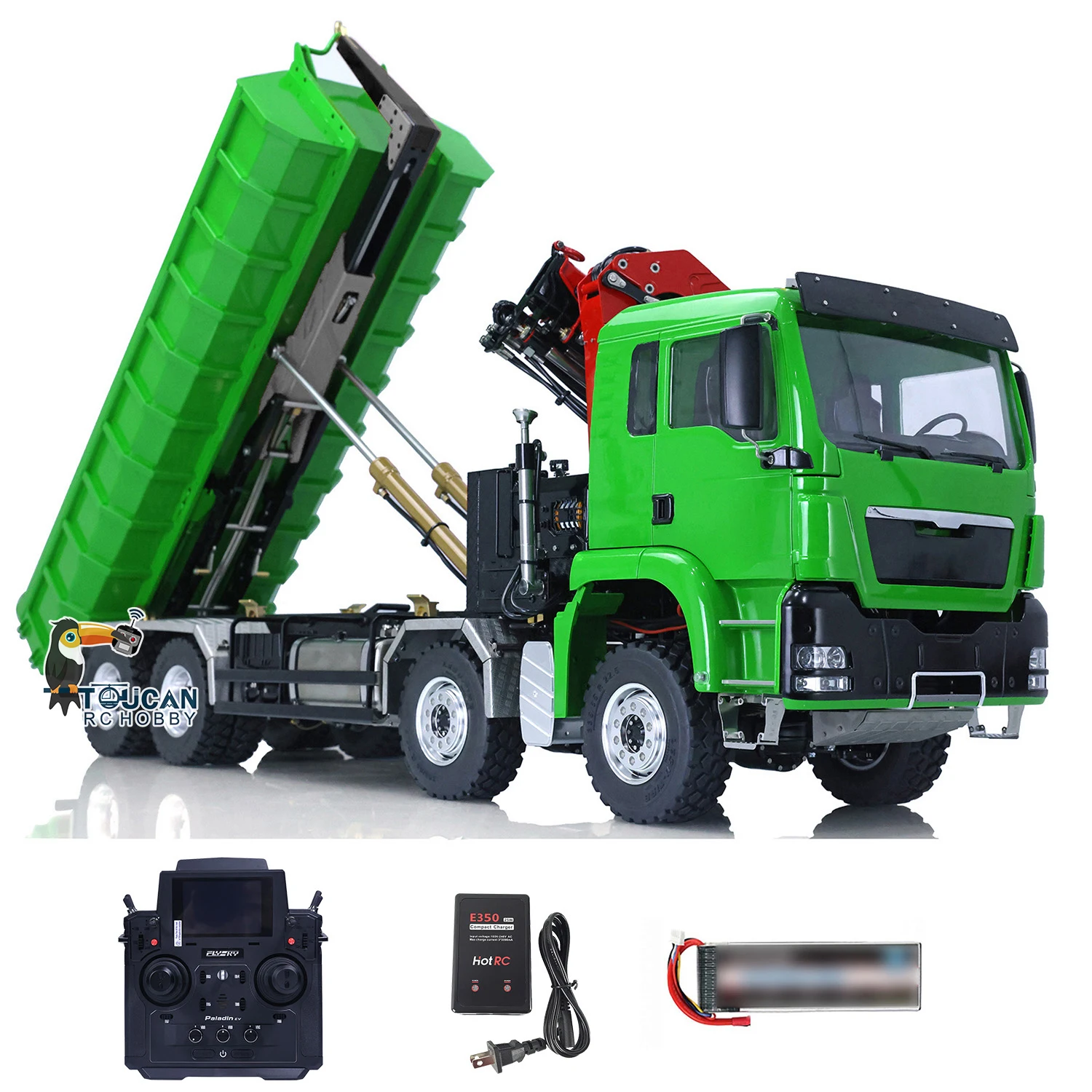Самосвал с гидравлическим управлением 1/14 8x8