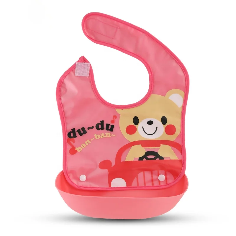 Baby Accessories kids Clothing Bib Plastic Baby Waterproof Bibs