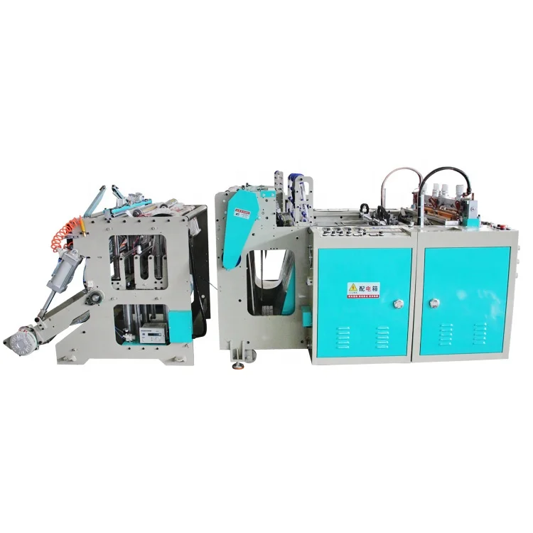 
HDPE Polythene Carry Plastic Bag Cutting Tshirt Shoping Bag Making Machine 