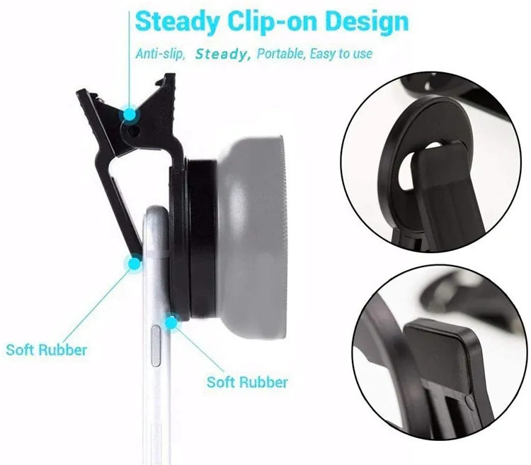 
Aipaxal Professional Optical Glass 37mm HD Multi Coated Phone Camera Graduated Color Filter Lens 