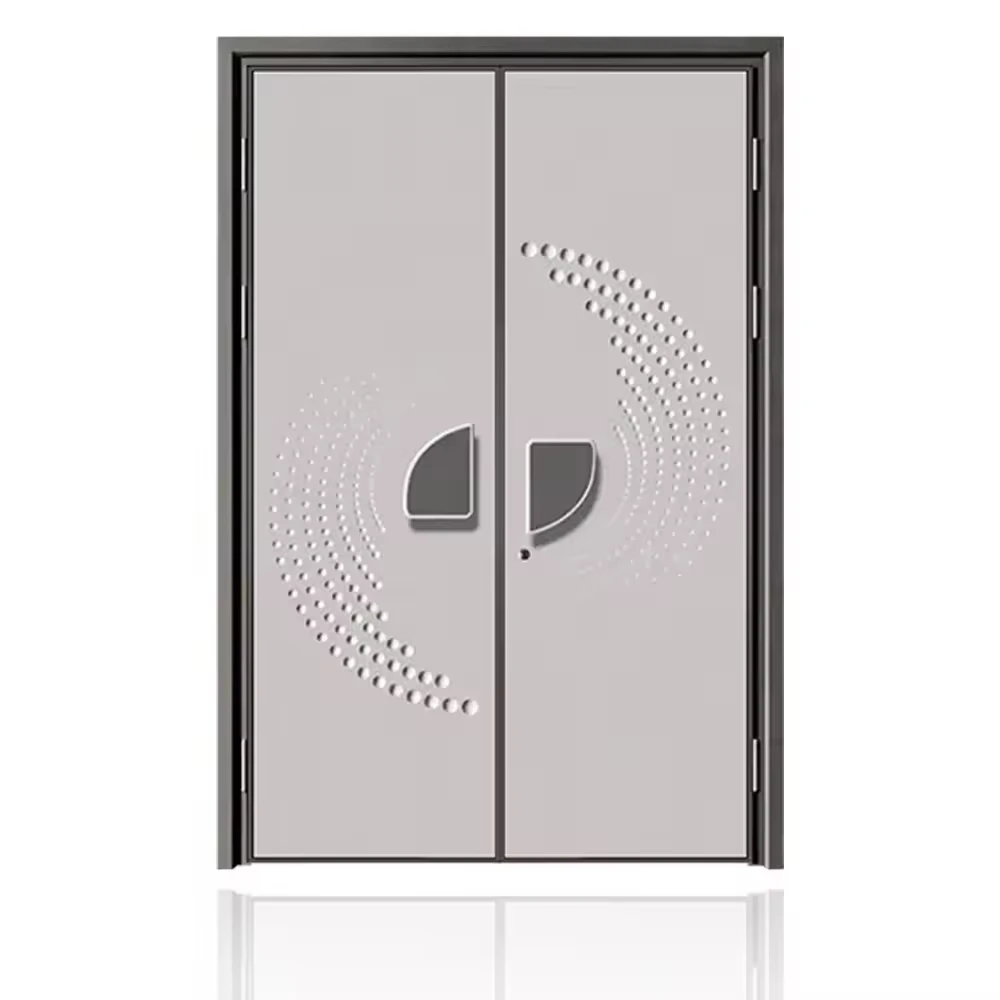 Factory Professional High Quality Armored Door Security Steel Door With Design Frame