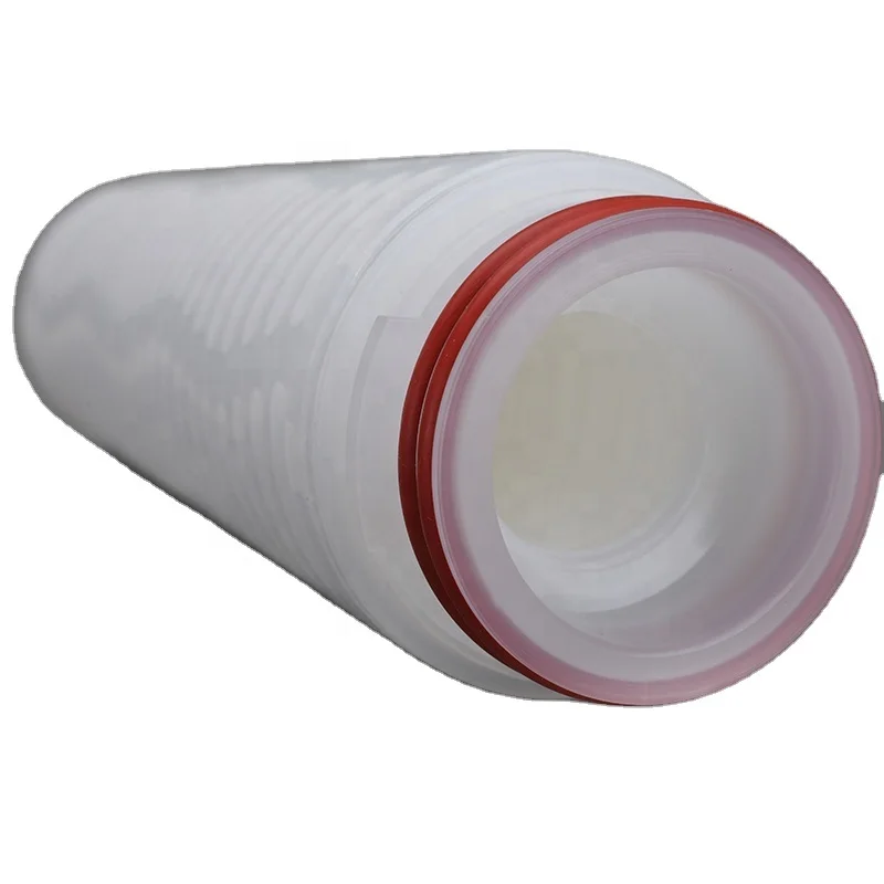 Pleated PES membrane filter cartridge 0.04-1.2um enzymatic filtration biological liquid filter