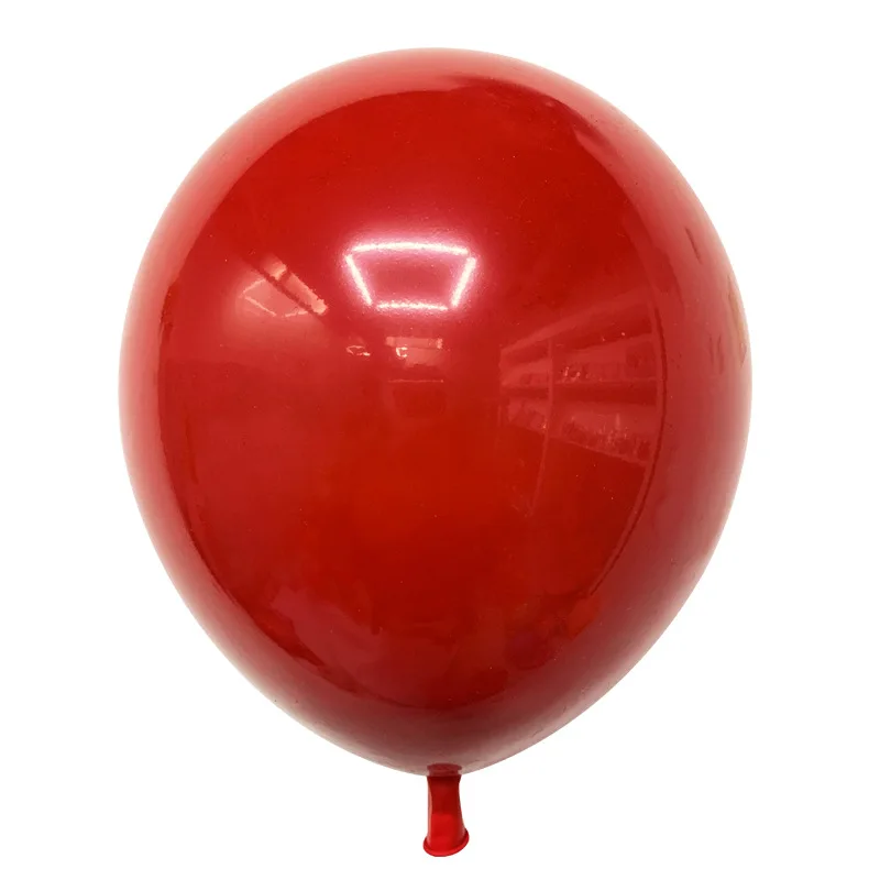 
Pomegranate Red Latex Wedding Room Decoration Valentine Ruby Red Balloon 