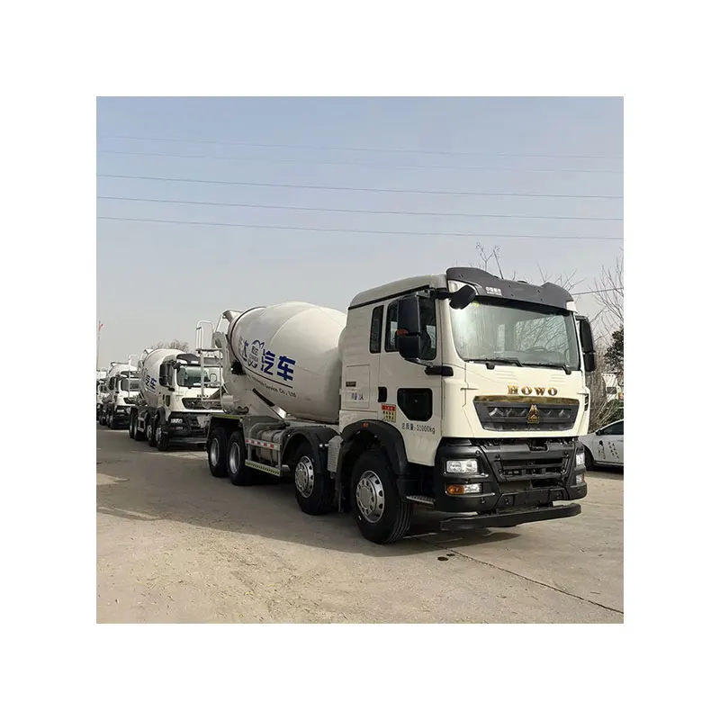 Used high quality concrete mixing tank Howo TX 8*4 8m3 10m3 dump type
