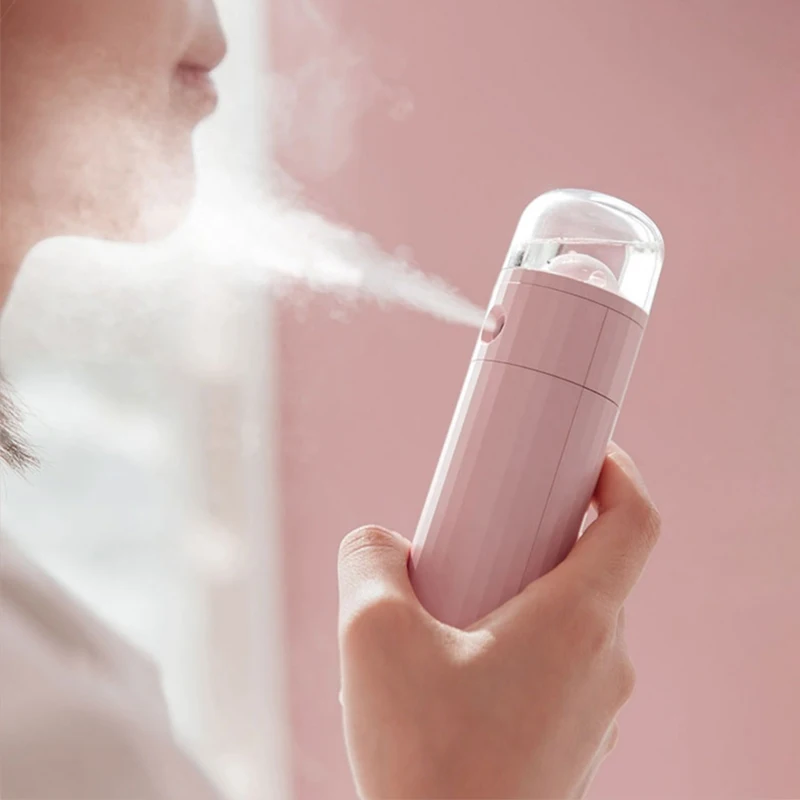Battery Portable Water Spray Mist Fan Electric Usb Rechargeable Handheld Mini Fan Cooling Air Conditioner Humidifier Fan