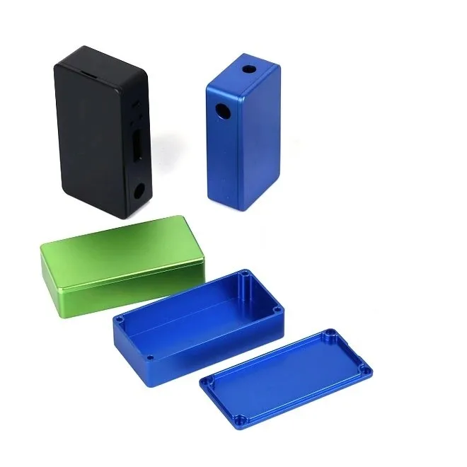 Manufacturer musical instruments cnc machining parts custom aluminum guitar effect pedal case