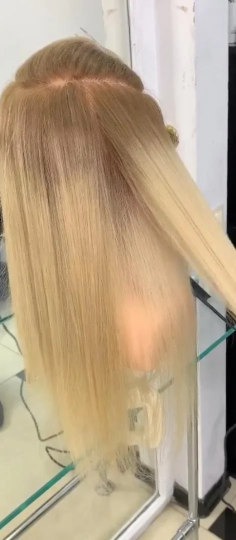 24inch Real 100% Human Hair Mannequin Practice Training Head with shoulder