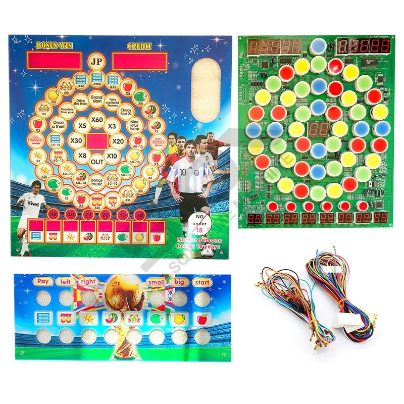 The most popular in Africa Arcade PCB Board Football Star mario game Game board kits