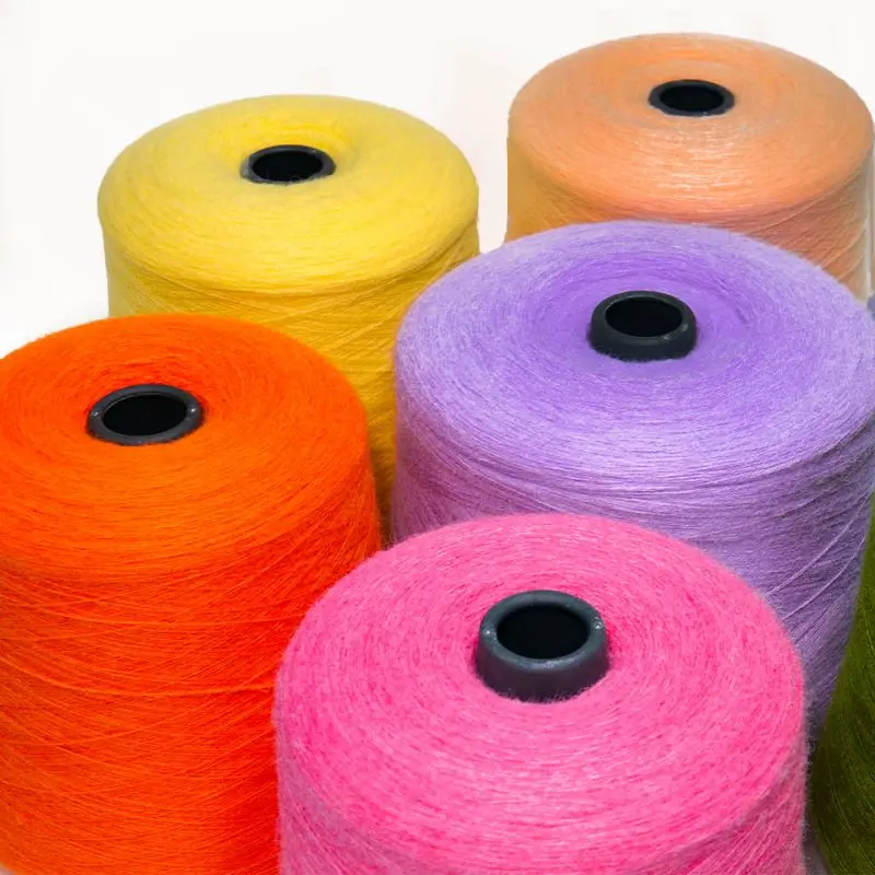 SALUD Most popular 28S/2 52%Acrylic 28%Nylon 20%PBT yarn for knitting Andy core spun yarn for knitting