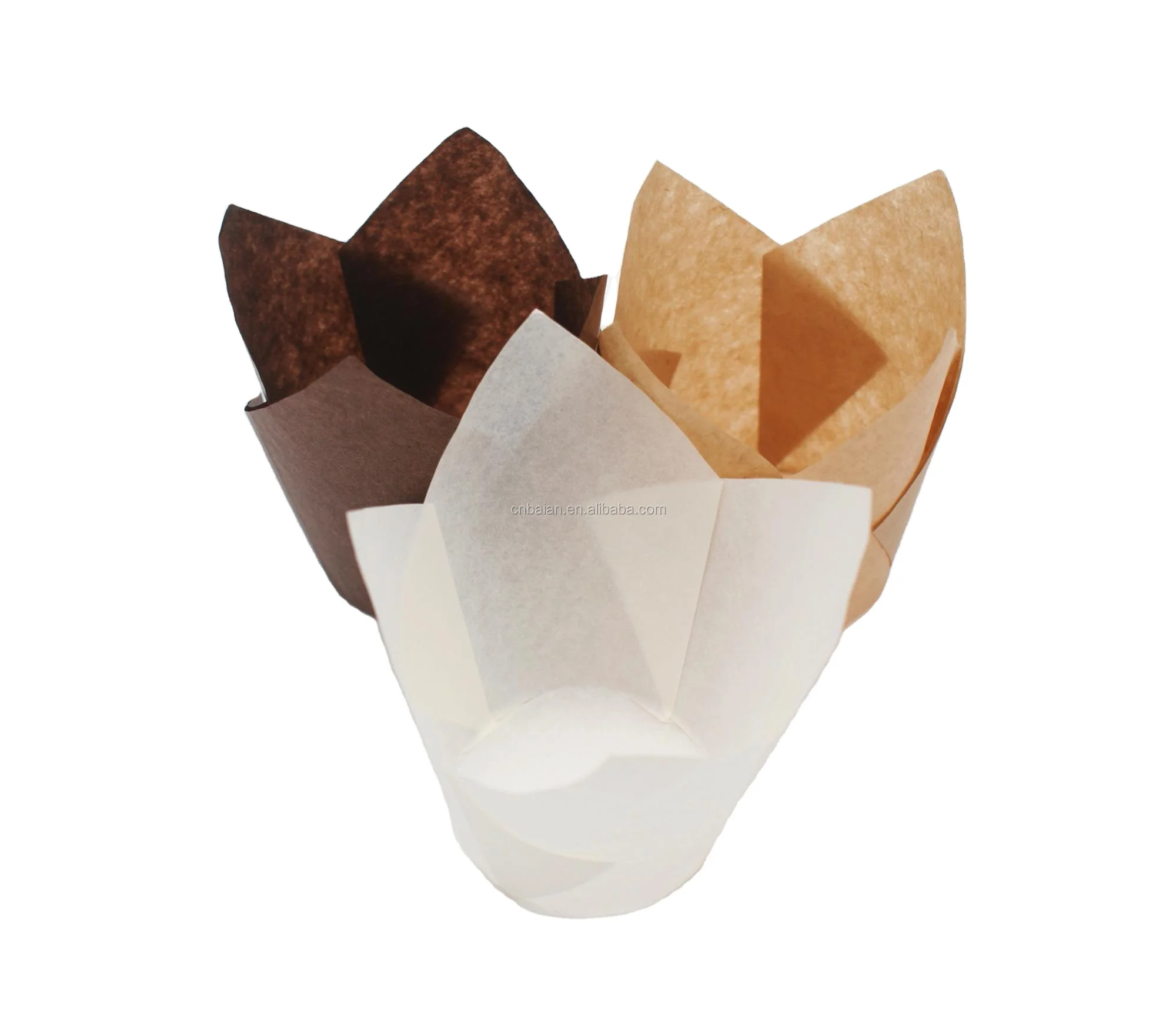 wholesales  greaseproof European paper  baking paper cup,tulip muffin cups,cupcake wrappers