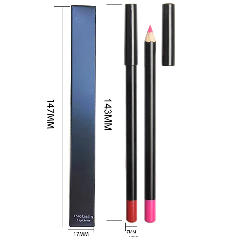 
Vegan Creamy Container Waterproof Brown Custom Logo Eyebrow Pencil Private Label Lip Liner 