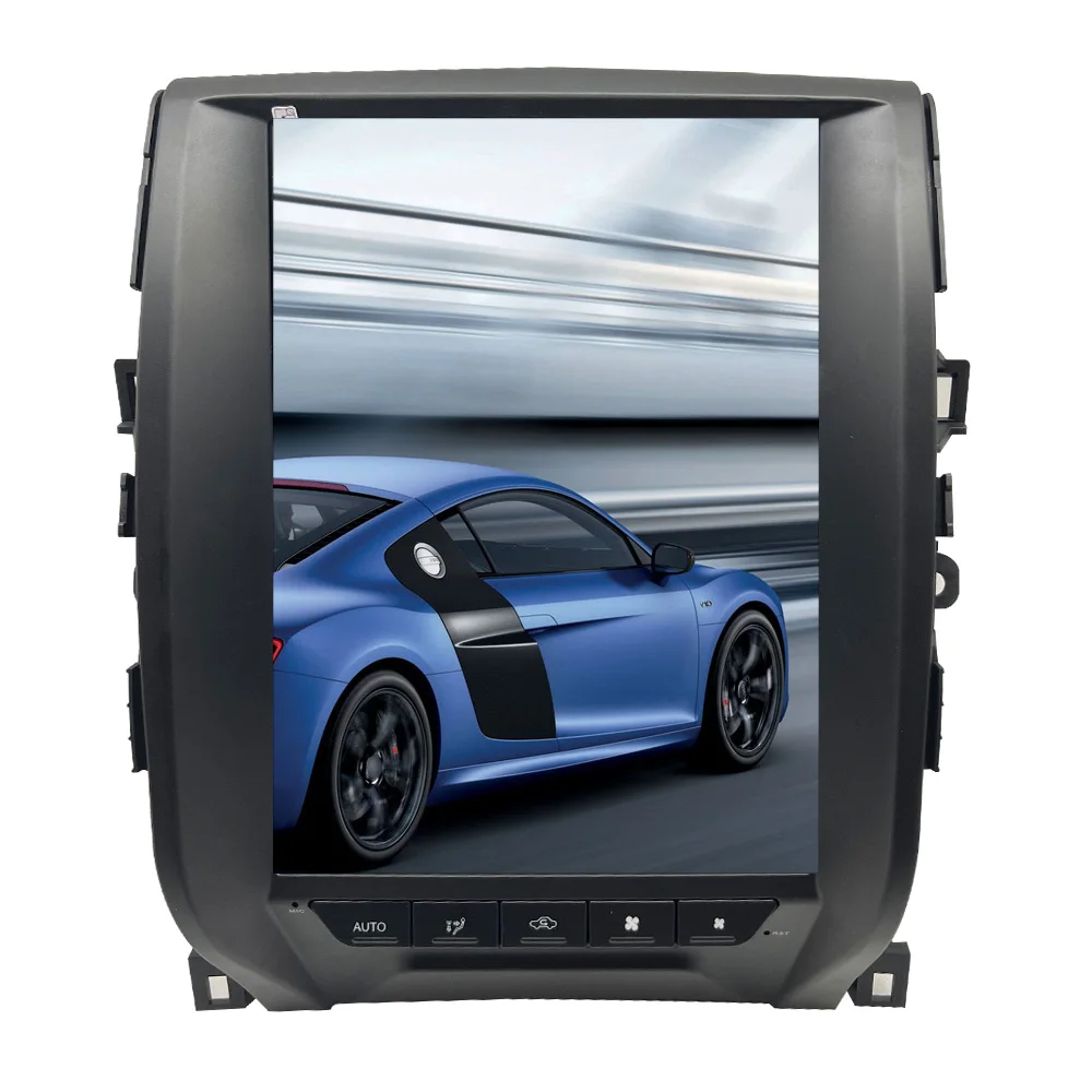 LELV Android 13 12.1 Inch Vertical Screen Car Dvd Player For Toyota Reiz 2010-2015 Ram 4+64gb Gps+radio+aux
