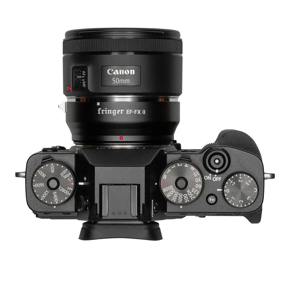 Адаптер для объектива камеры Fringer EF-FX II AF адаптер с автофокусом Canon Sigma EF на Fujifilm FX Camera