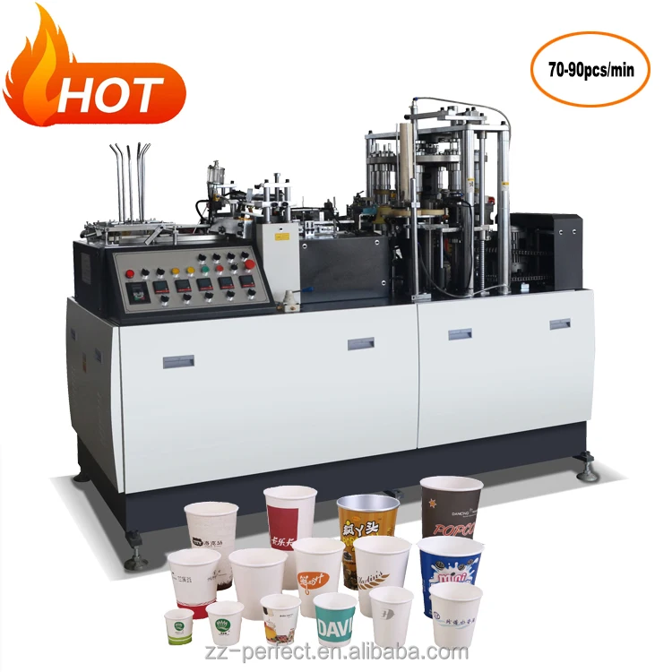 Fully Automatic High Speed Printing Disposable Cups Paper Cup Production Line Making Machine