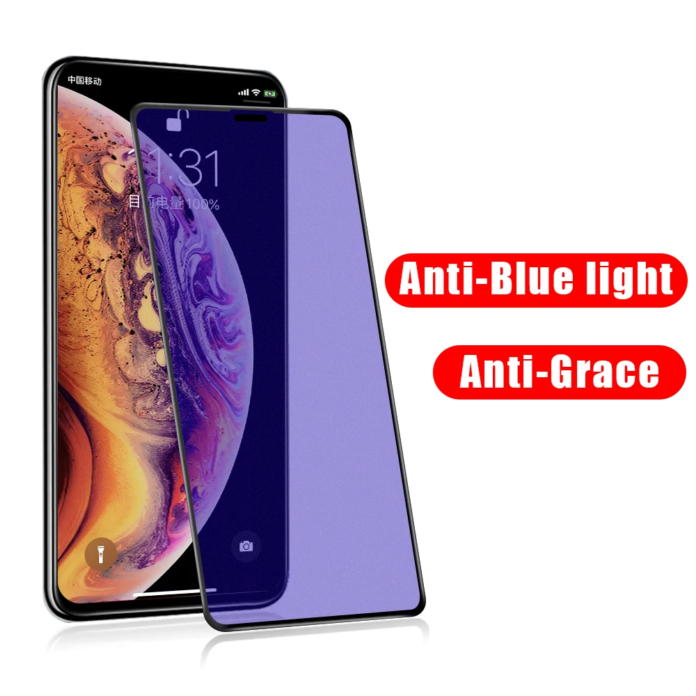 
100d 5d 9d 11dsoft Ceramic Matte Tempered Glass For Iphone X Xr Xs 11 Pro Max 7 8 6 6s Plus Screen Protector Film Anti Blue Ray 
