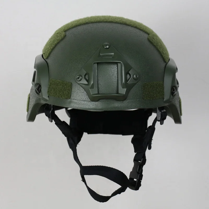 Ballistic MICH Tactical Version Teijin Helmet Color OD Green Bulletproof Aramid Safety NIJ Level IIIA Military Army