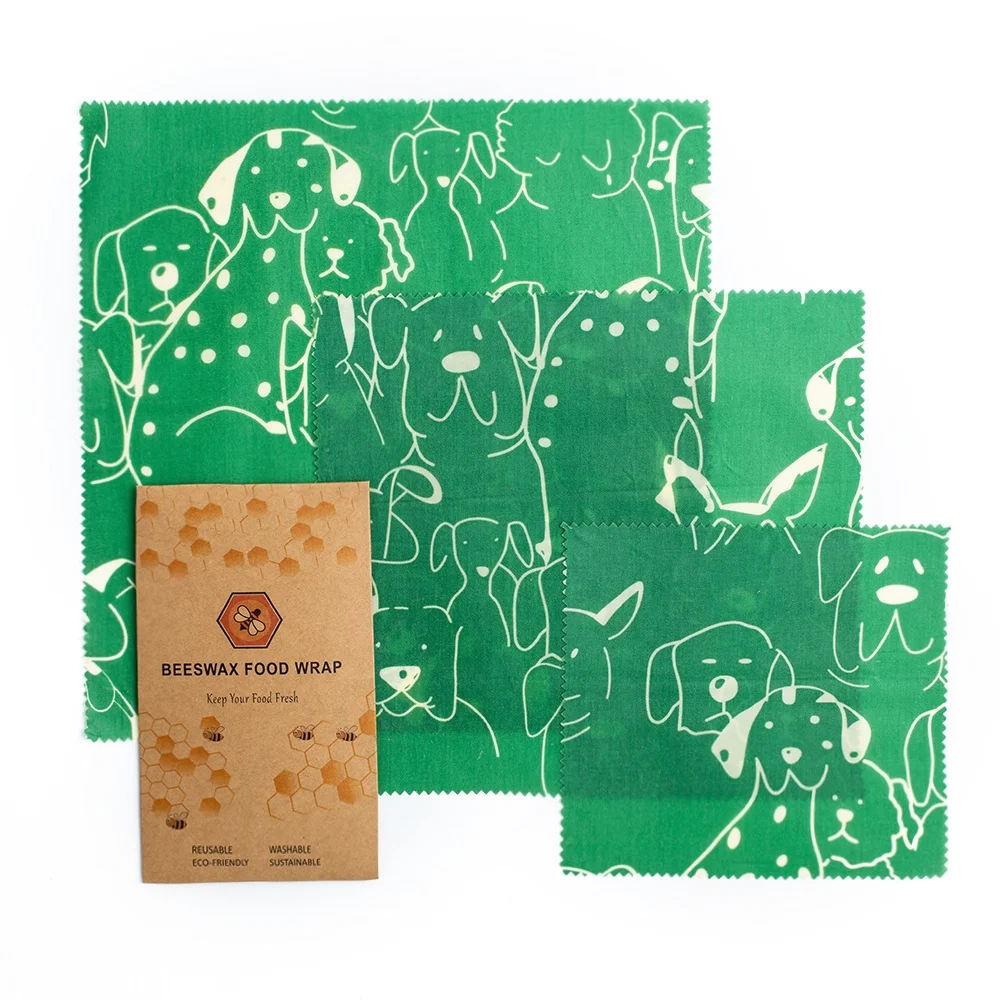 
Eco Friendly Reusable Beeswax Food Wrap Sustainable Zero Waste 