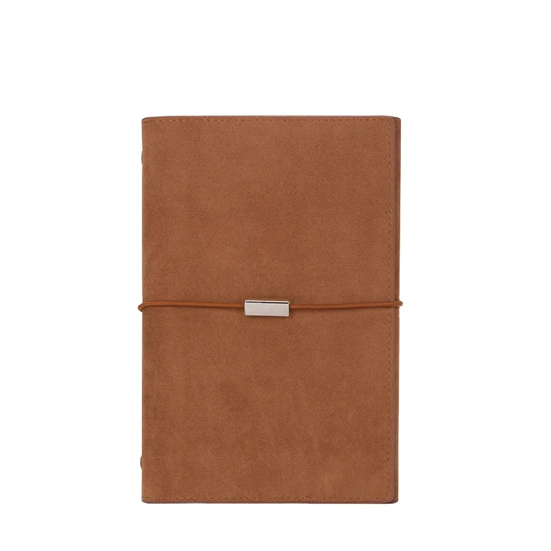 Eco Friendly Notebook Ecological Kraft Paper Notebook Set With Pen And Pocket Inside Back Cover