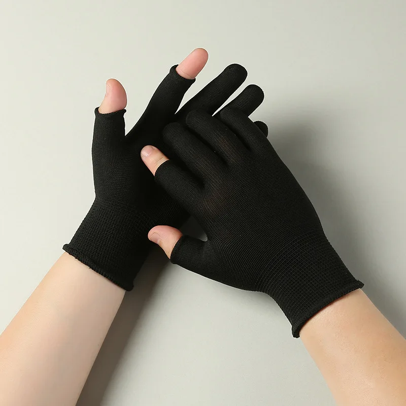 Non-slip wear-resistant breathable gloves packaging work nylon labor gloves