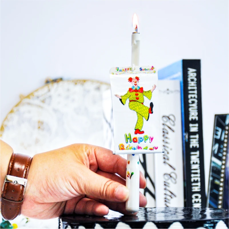 Clown Birthday Candle Party Candle Manufacturer Happy Birthday Party Banner Candle