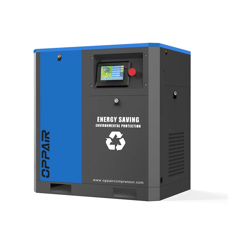 OPPAIR 22Kw/30Hp Energy Saving And Environmental Protection Permanent Magnet Variable Frequency Screw Air Compressor