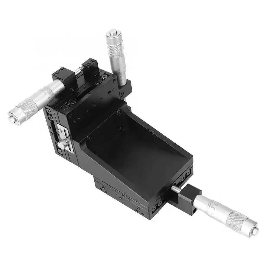 SEMXYZL80-ACR оси XYZ, высокоточный подъемный линейный поперечный ролик, ручной сценический раздвижной стол 80*80 мм, тонкая настройка, скользящий стол