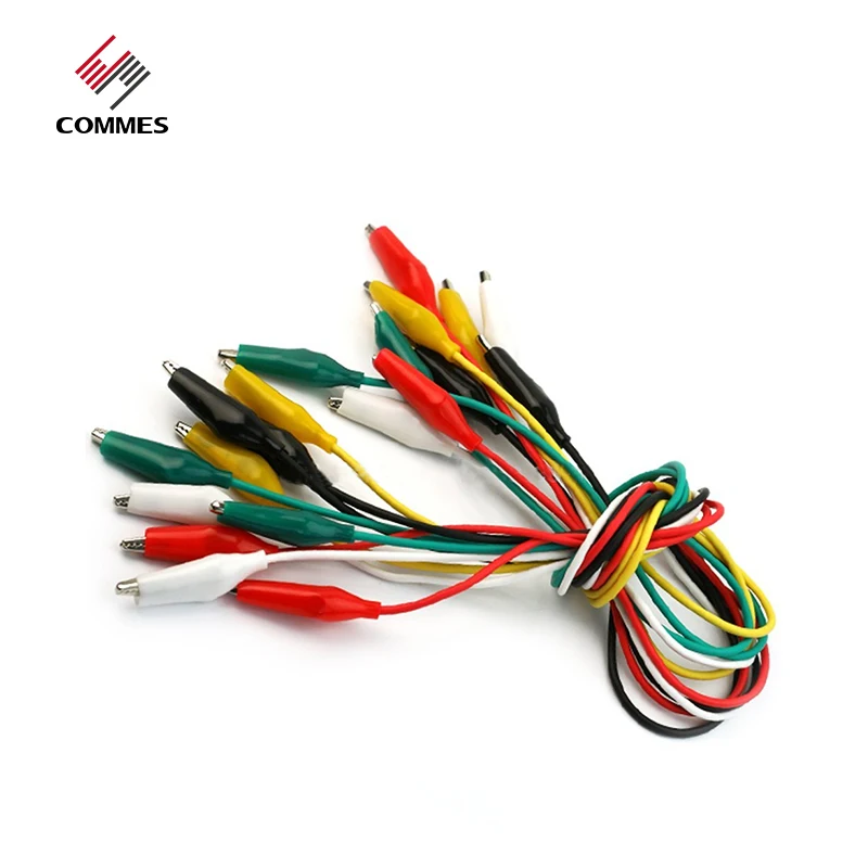  High Copper Clip Or Cable Clamps Strong Bite Force Crocodile Battery Double Prong Alligator