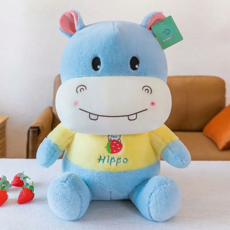 Плюшевая игрушка-Бегемот