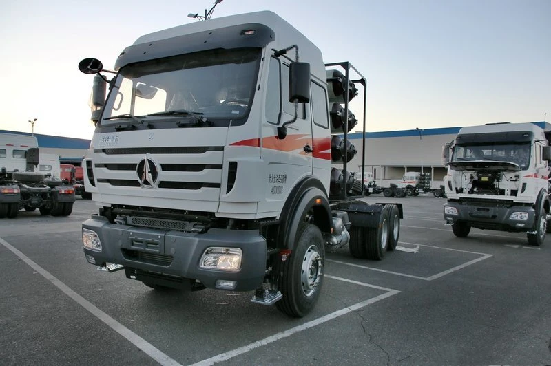 Used BEIBEN tractor truck tractor head CNG LNG 380hp 420hp  6x4 10 wheels with better price