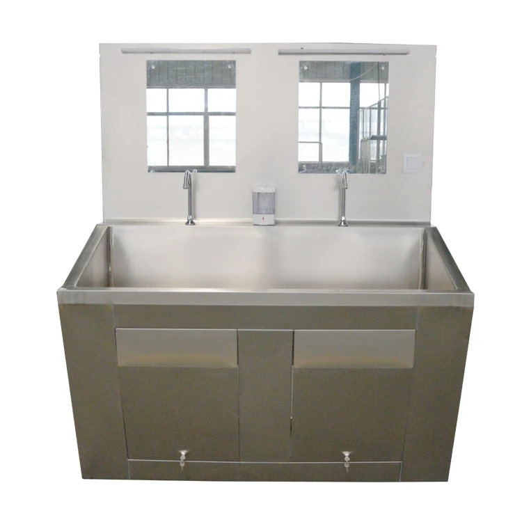 Best selling quality clean and durable stainless steel 304 medical cleaning sink