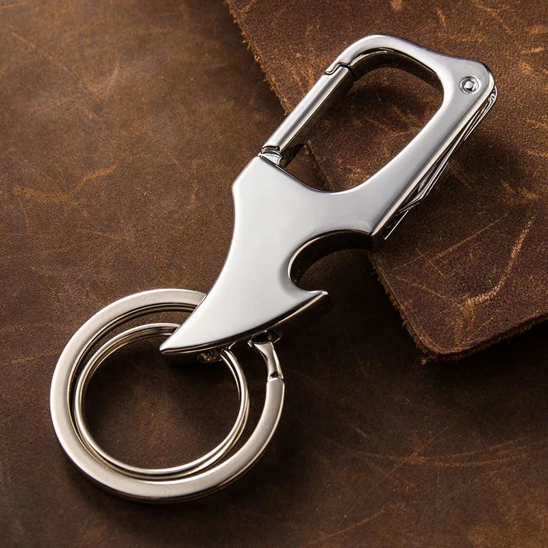 Cheap High-end Metal Keychain with Custom Logo with Bottle Opener Key chain for Promotional Gifts