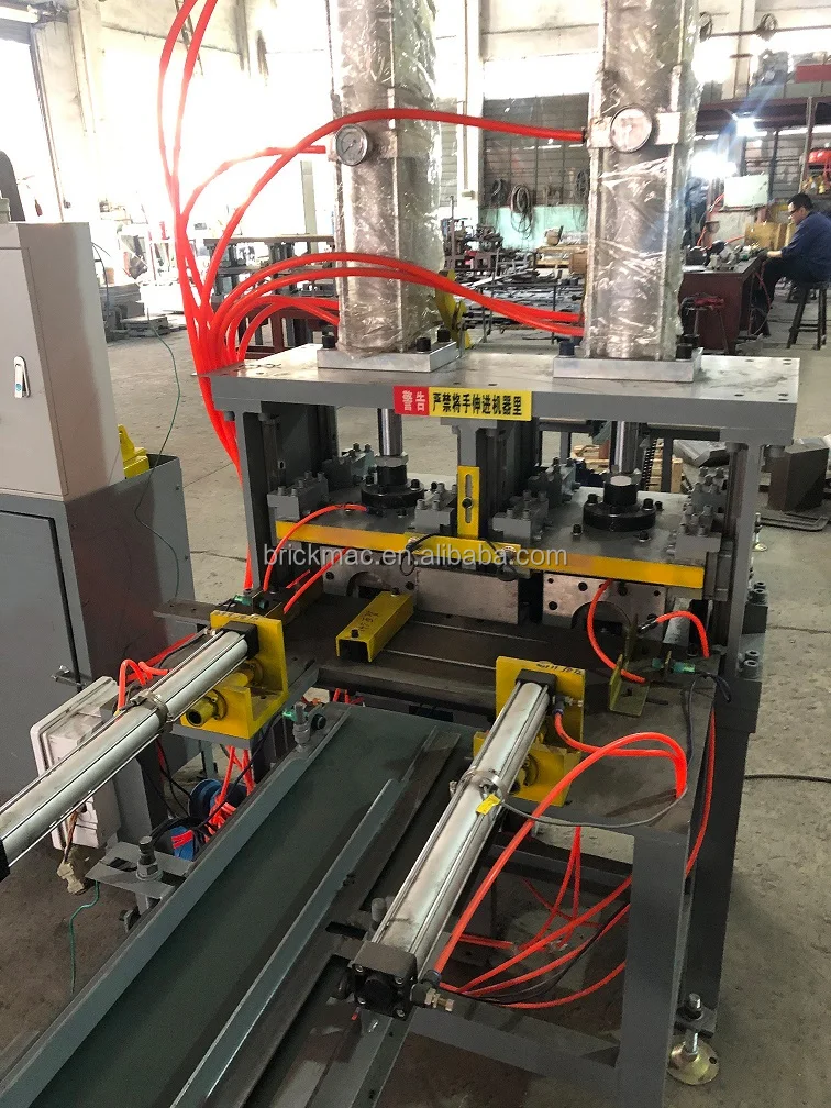 Clay mud roof tile mini plant automatic exterior cladding decoration brick forming machine  for bricks tiles molding