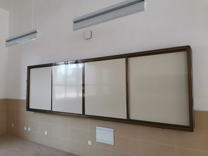 4000*1305mm Aluminium Frame School Sliding Blackboard Training Office Conference School Teaching White Board