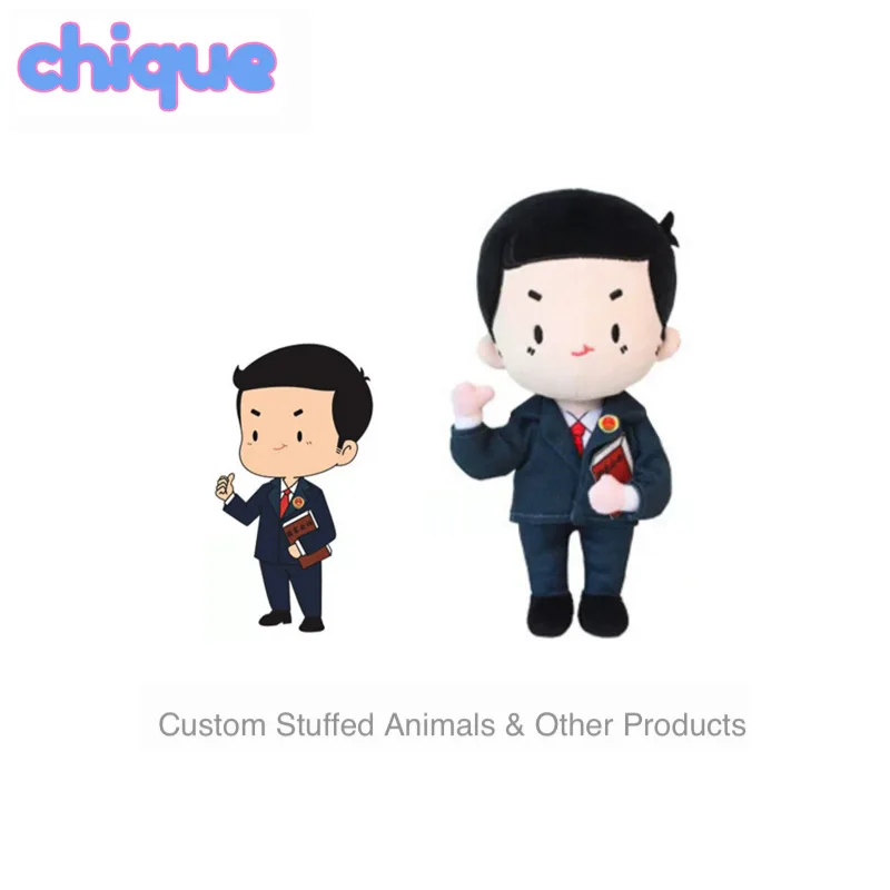 Chique OEM ODM custom made plush Toy Stuffed Animal Make Your Own Teddy Bear Plushie Factory For Promotion