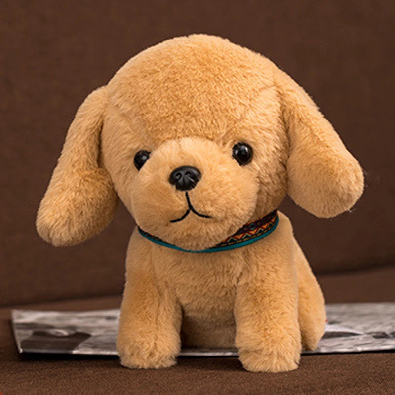 Realistic Pet Dog Stuffed Animal Plush Toy Cute Soft Dog Plush Pillow Plush Toys