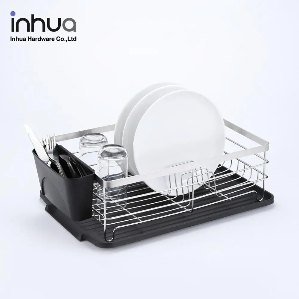 The hot-sale new style functional large capacity Iron single layer dish drying and storage rack