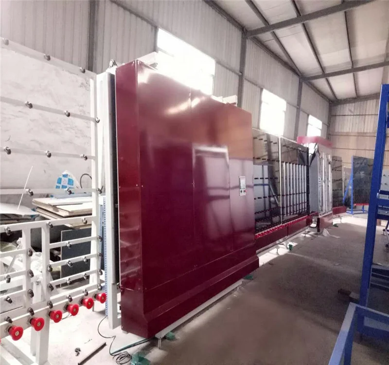 Automatic double glazing glass windows making machine